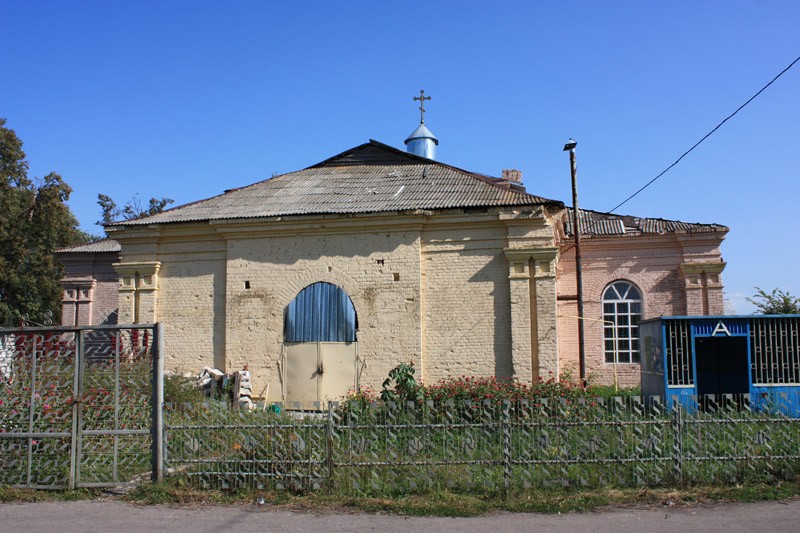 Церковь Успения Пресвятой Богородицы, Огарево-Почково (Сасовский район и г. Сасово, Рязанская область). фасады, Общий вид с запада. 