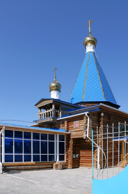 Церковь Казанской иконы Божией Матери, Семикаракорск (Семикаракорский район, Ростовская область). общий вид в ландшафте