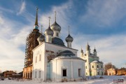 Вощажниково. Храмовый комплекс. Церкви Рождества Пресвятой Богородицы и Троицы Живоначальной с часовнями