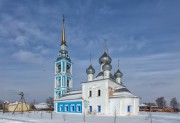 Храмовый комплекс. Церкви Рождества Пресвятой Богородицы и Троицы Живоначальной с часовнями, , Вощажниково, Борисоглебский район, Ярославская область