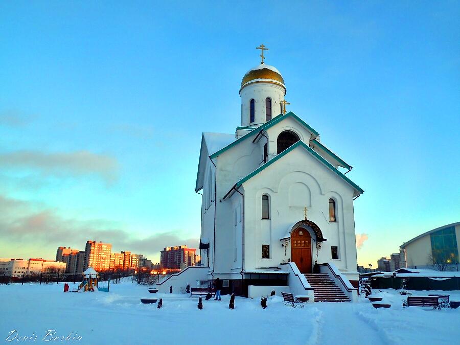 фасады. Церковь Серафима Вырицкого, Фрунзенский район (Санкт-Петербург, г. Санкт-Петербург)
