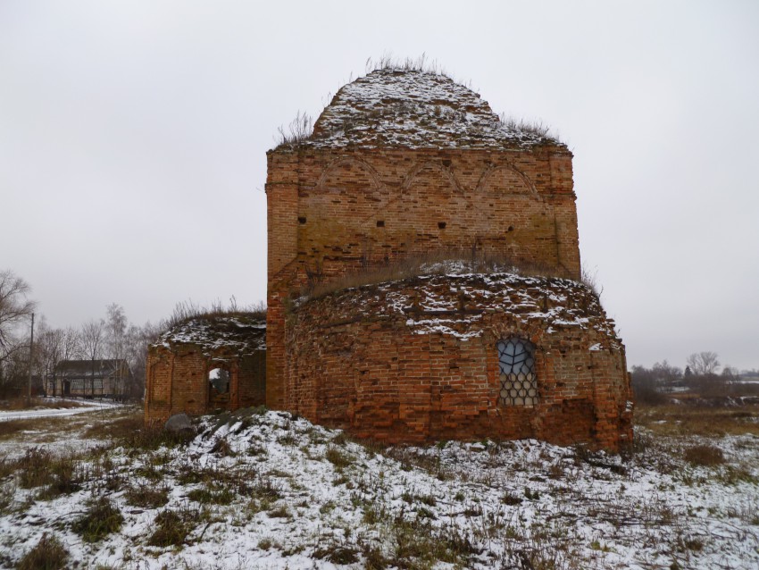 Церковь Казанской иконы Божией Матери, Змиево (Свердловский район, Орловская область). фасады