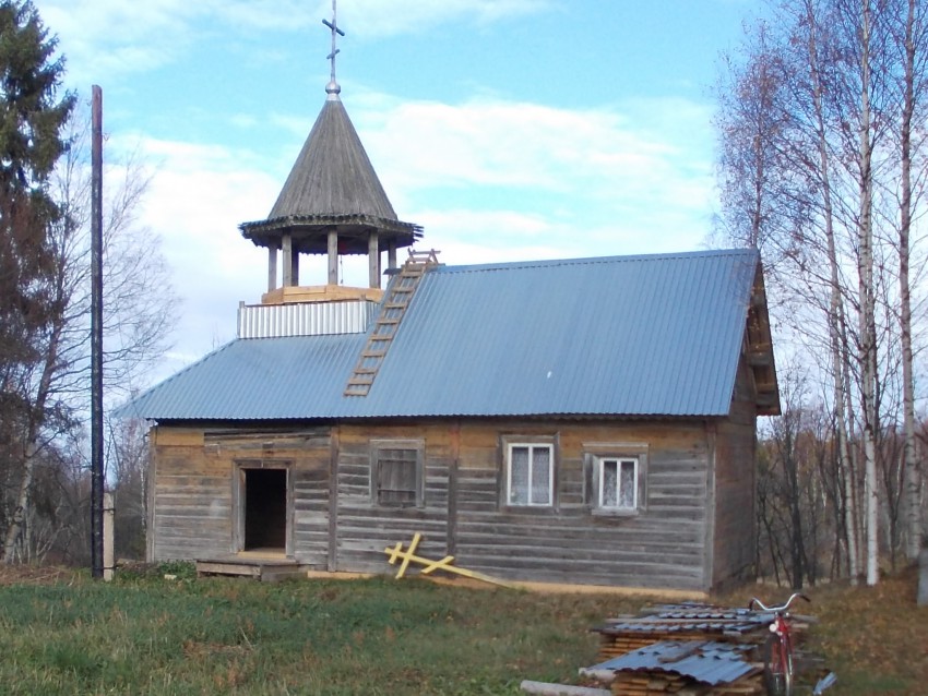 Верхняя Видлица. Часовня Покрова Пресвятой Богородицы. фасады