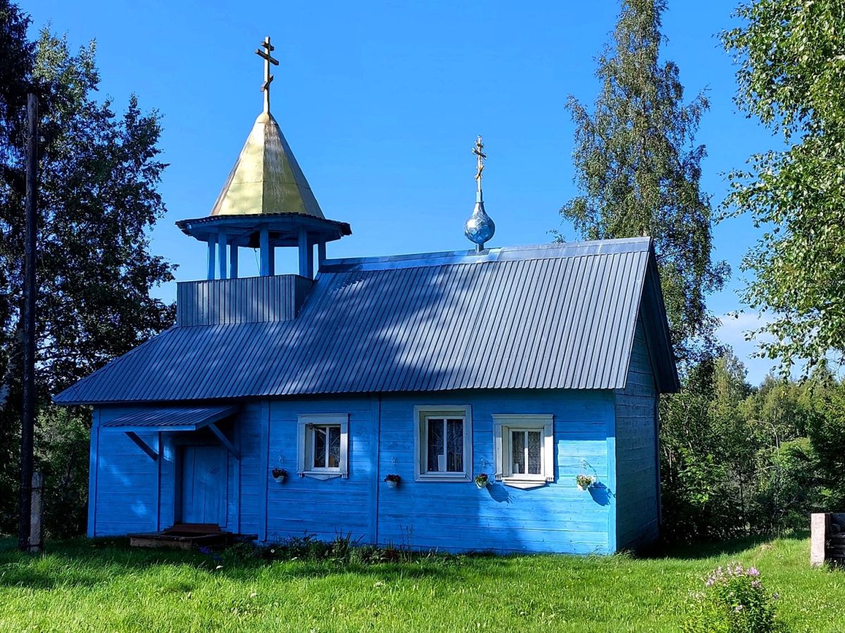 Часовня Покрова Пресвятой Богородицы, Верхняя Видлица (Олонецкий район, Республика Карелия). фасады