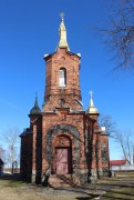 Церковь Троицы Живоначальной, Западный фасад<br>, Муствеэ (Mustvee), Йыгевамаа, Эстония