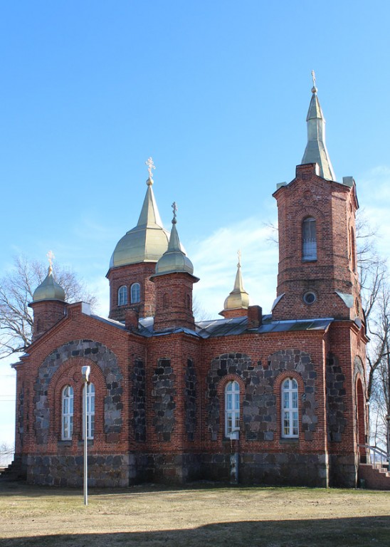 Муствеэ (Mustvee). Церковь Троицы Живоначальной. фасады, Северный фасад