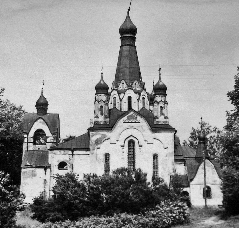 Гвоздно (Наумовщина). Церковь Космы и Дамиана. архивная фотография, Фото Б.С.Скобельцына