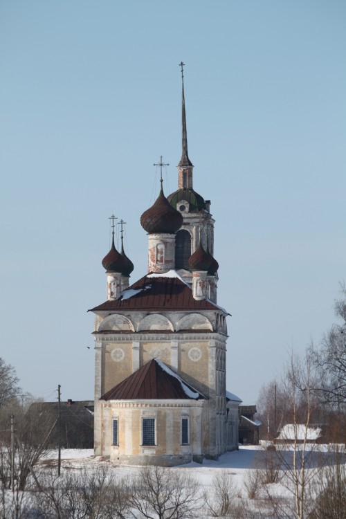 Церковь Троицы Живоначальной, Ордино (Угличский район, Ярославская область). фасады