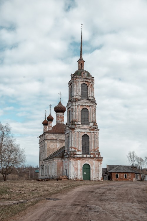 Церковь Троицы Живоначальной, Ордино (Угличский район, Ярославская область). фасады