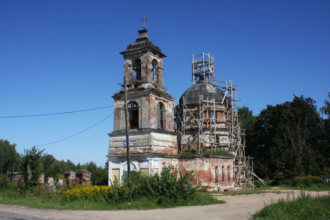 Церковь Покрова Пресвятой Богородицы, Покровское (Калининский район, Тверская область). документальные фотографии