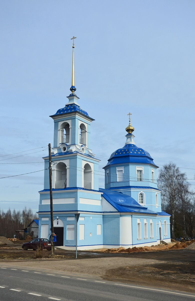 Церковь Покрова Пресвятой Богородицы, Покровское (Калининский район, Тверская область). фасады