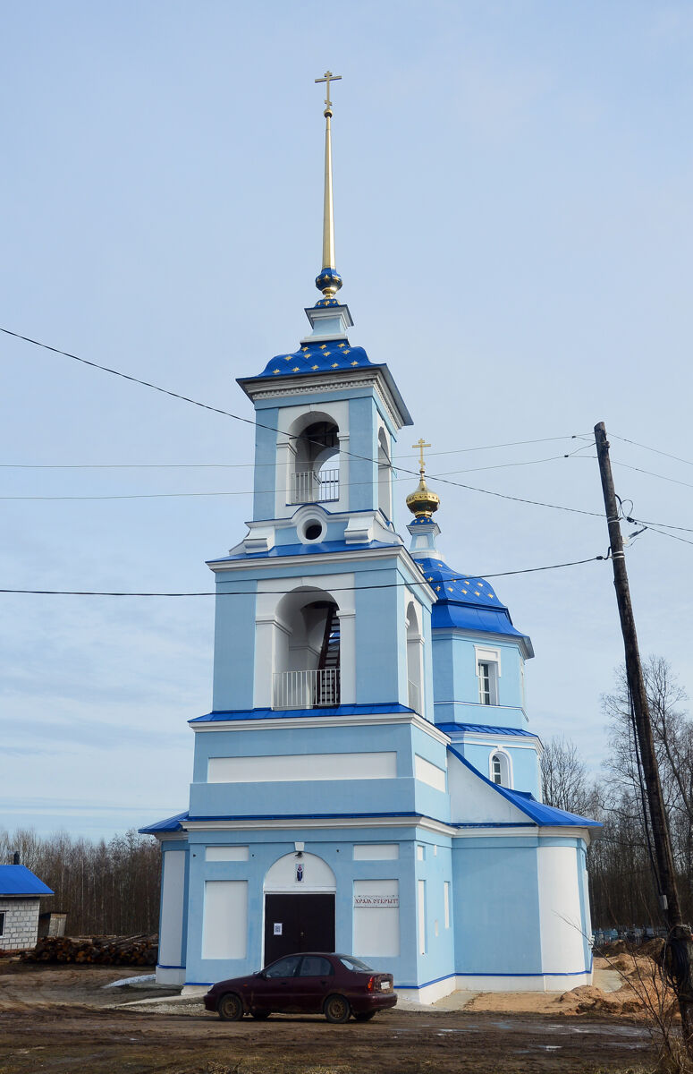 Церковь Покрова Пресвятой Богородицы, Покровское (Калининский район, Тверская область). фасады