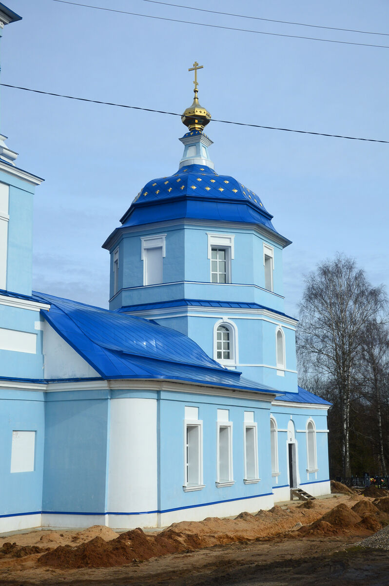Церковь Покрова Пресвятой Богородицы, Покровское (Калининский район, Тверская область). архитектурные детали