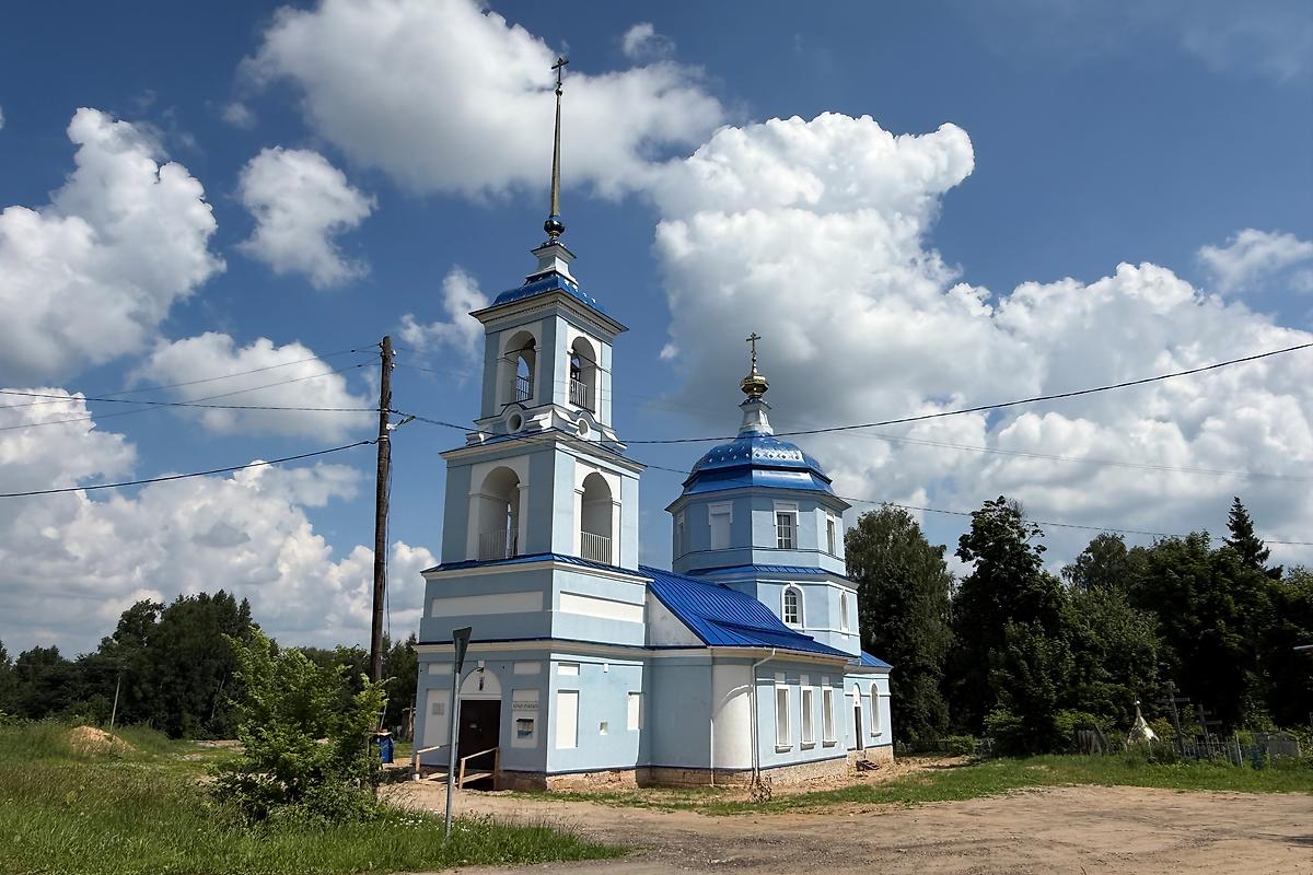 фасады. Церковь Покрова Пресвятой Богородицы, Покровское (Калининский район, Тверская область)