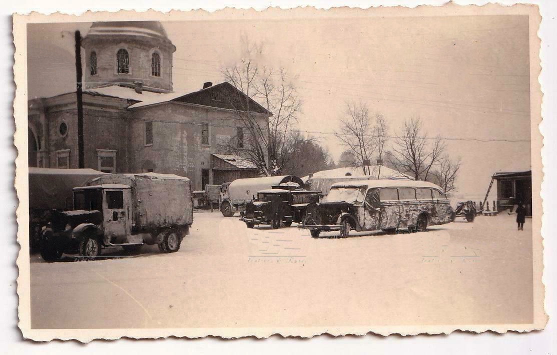 Церковь Покрова Пресвятой Богородицы, Тургиново (Калининский район, Тверская область). архивная фотография, Фото 1941 г. с аукциона e-bay.de