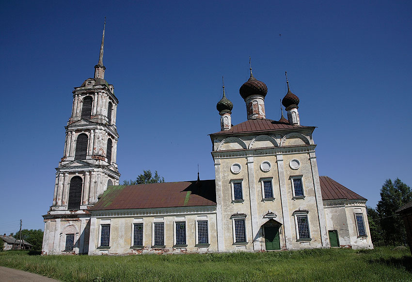 Церковь Троицы Живоначальной, Ордино (Угличский район, Ярославская область). фасады