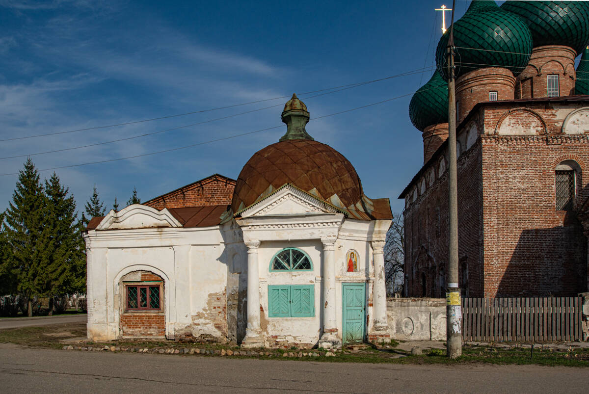 Неизвестная часовня, Великое (Гаврилов-Ямский район, Ярославская область). фасады