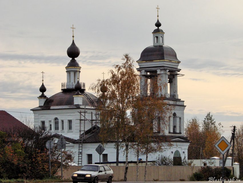 Григорьевское. Церковь Рождества Пресвятой Богородицы. фасады