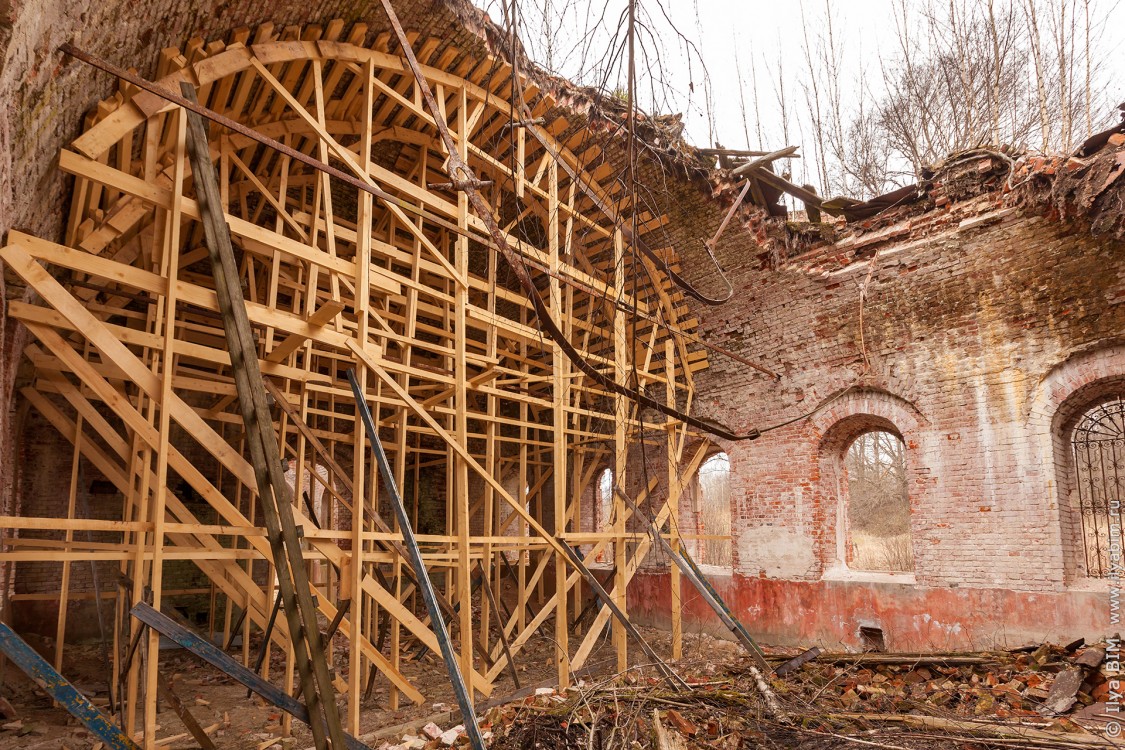 Хопылёво. Церковь Александра Невского. документальные фотографии