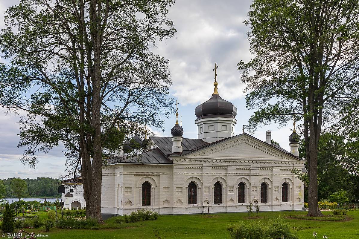 фасады. Церковь Александра Невского, Хопылёво (Рыбинский район, Ярославская область)