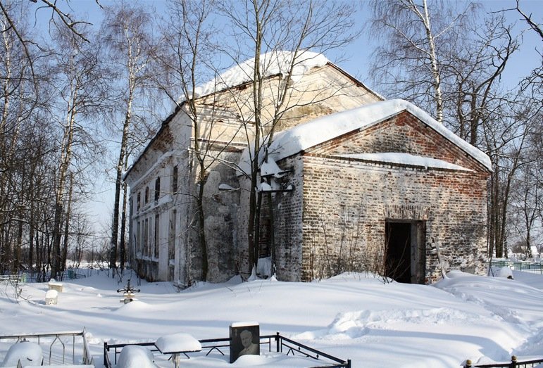 Дементьево. Церковь Антония и Феодосия Печерских. фасады