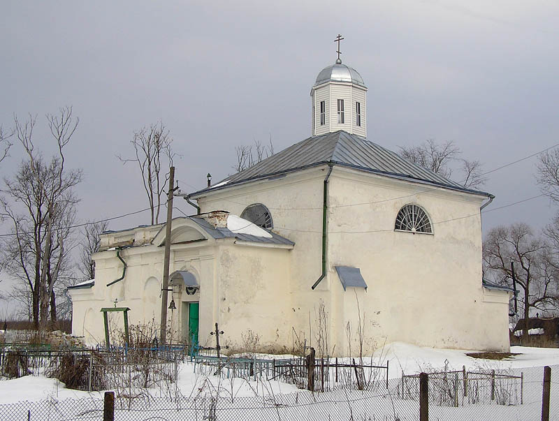 Церковь Успения Пресвятой Богородицы, Славковичи (Порховский район, Псковская область). фасады