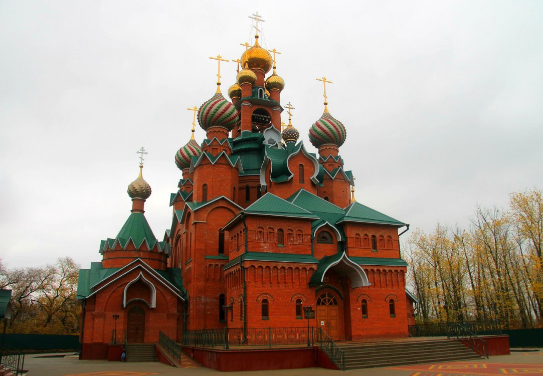 Семилуки, город. Церковь Митрофана Воронежского. фасады, вид с северо-запада