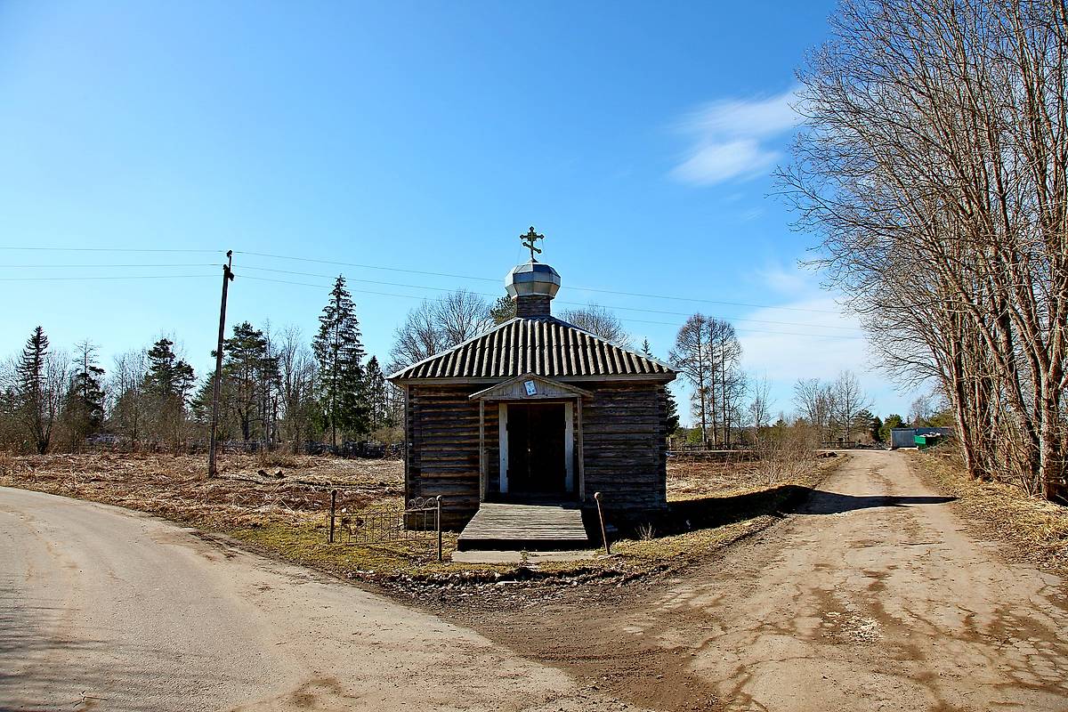 фасады. Часовня Николая Чудотворца на Чудовском Городском кладбище, Лука-2 (Чудовский район, Новгородская область)
