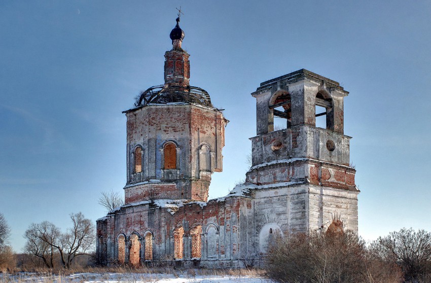 Церковь Иоанна Предтечи, Ивановское (Ярильцево) (Старицкий район, Тверская область). фасады