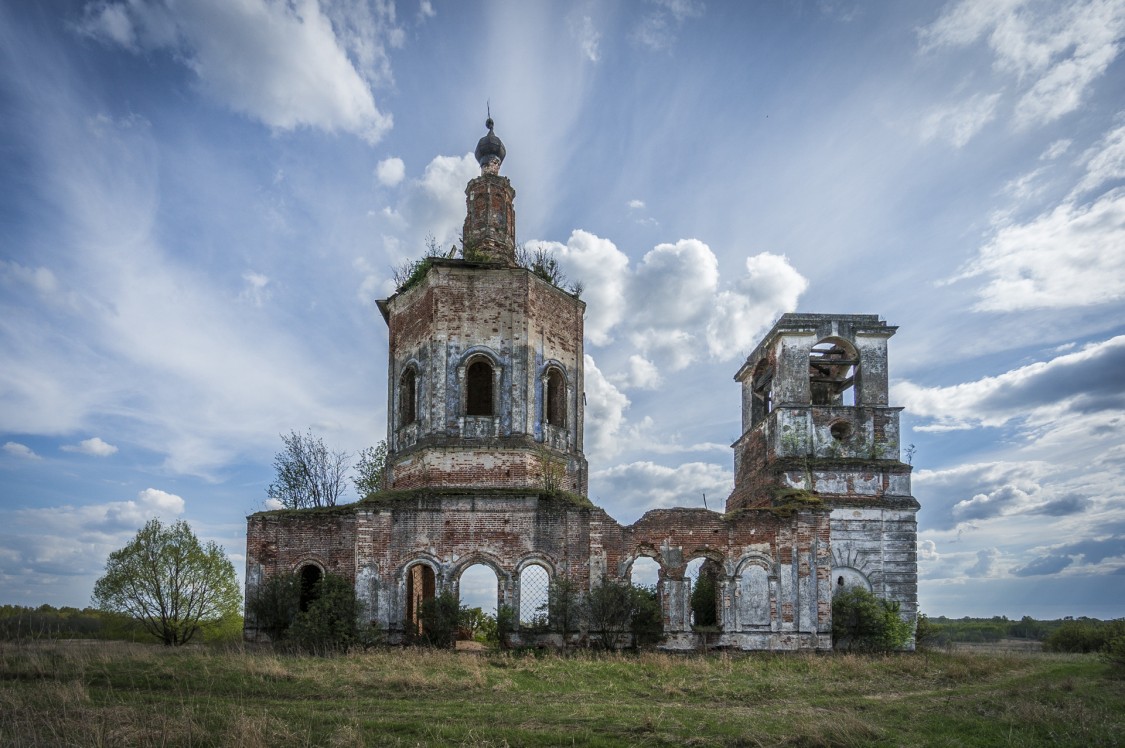 Церковь Иоанна Предтечи, Ивановское (Ярильцево) (Старицкий район, Тверская область). фасады