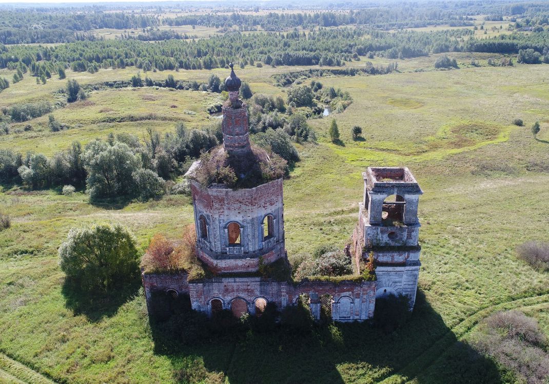 Ивановское (Ярильцево). Церковь Иоанна Предтечи. фасады