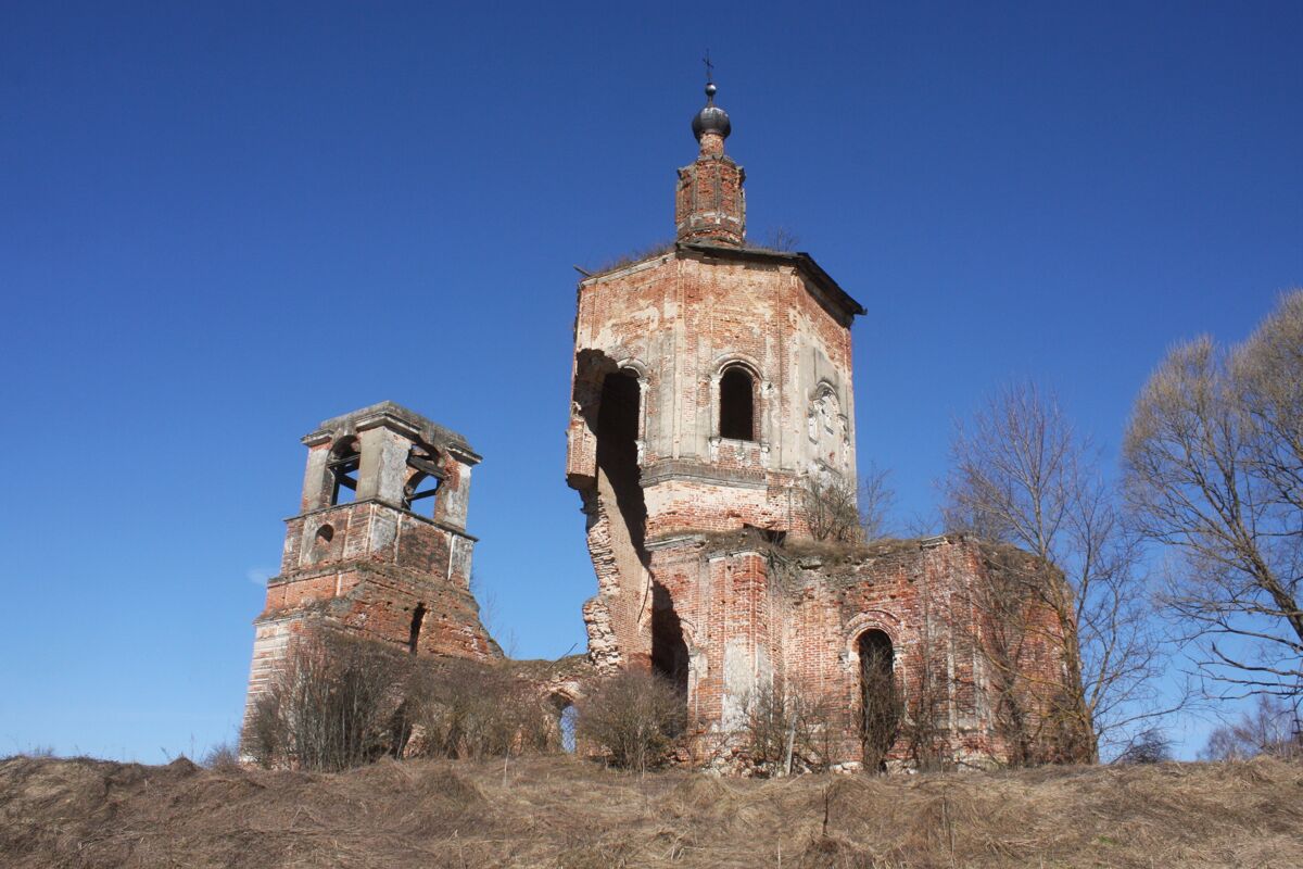 Церковь Иоанна Предтечи, Ивановское (Ярильцево) (Старицкий район, Тверская область). фасады