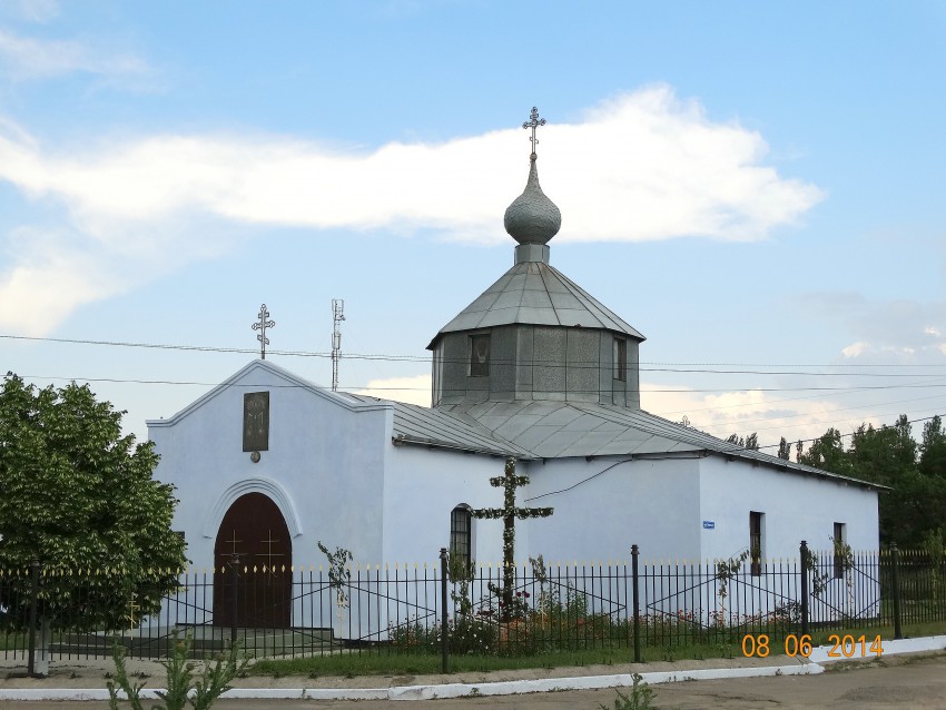Церковь Воскресения Христова, Воскресенское (Николаевский район, Украина, Николаевская область). общий вид в ландшафте
