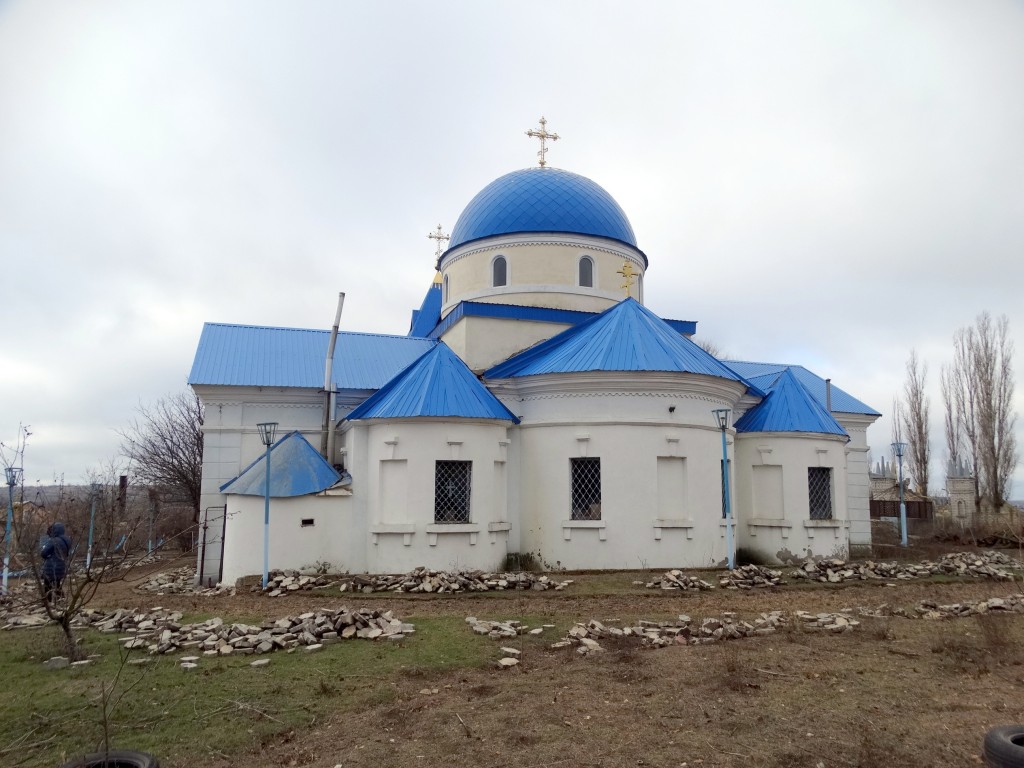 Гурьевка. Церковь Покрова Пресвятой Богородицы. фасады