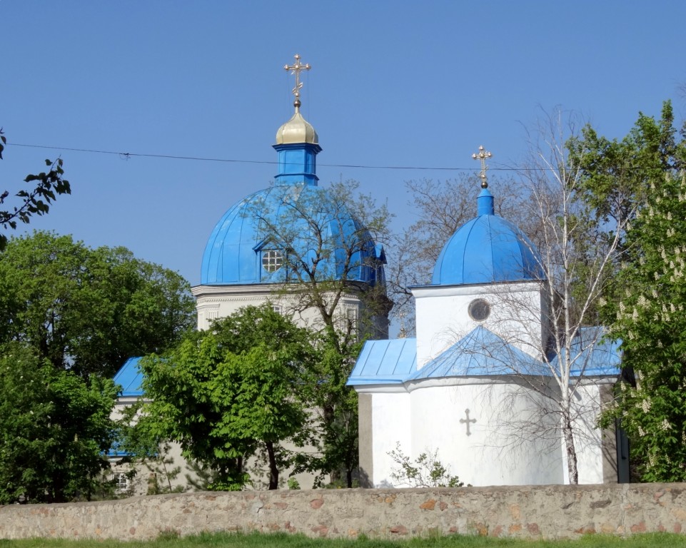 Первомайск. Церковь Покрова Пресвятой Богородицы. фасады, Вид с алтарной части.