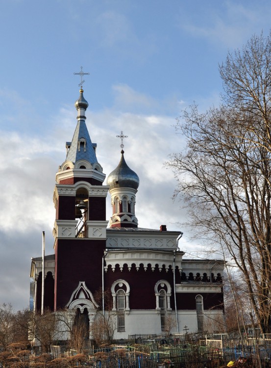 Церковь Космы и Дамиана, Локно (Палкинский район, Псковская область). фасады, Храм Козьмы и Дамиана в с.Локно