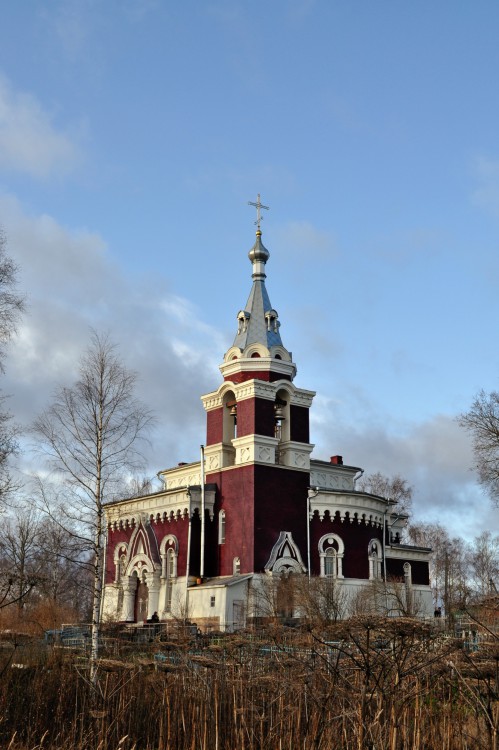 Церковь Космы и Дамиана, Локно (Палкинский район, Псковская область). фасады, Храм Козьмы и Дамиана в с.Локно