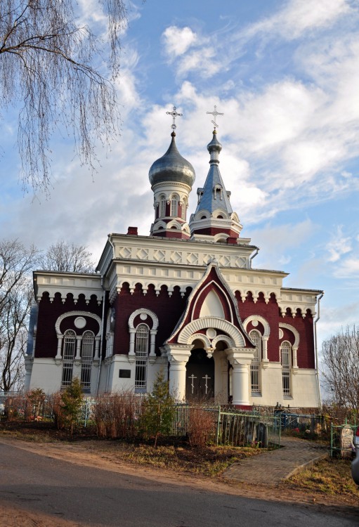 Церковь Космы и Дамиана, Локно (Палкинский район, Псковская область). фасады, Храм Козьмы и Дамиана в с.Локно