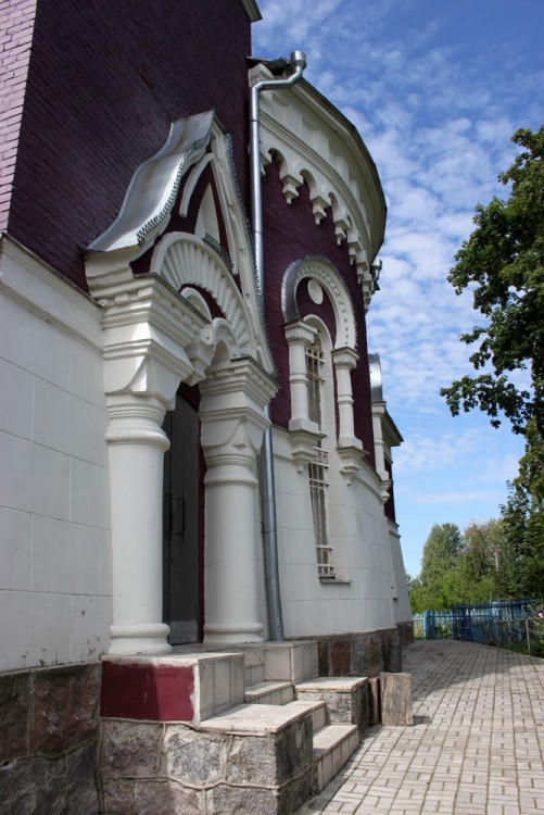 Церковь Космы и Дамиана, Локно (Палкинский район, Псковская область). архитектурные детали