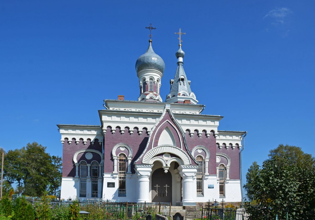 Церковь Космы и Дамиана, Локно (Палкинский район, Псковская область). фасады