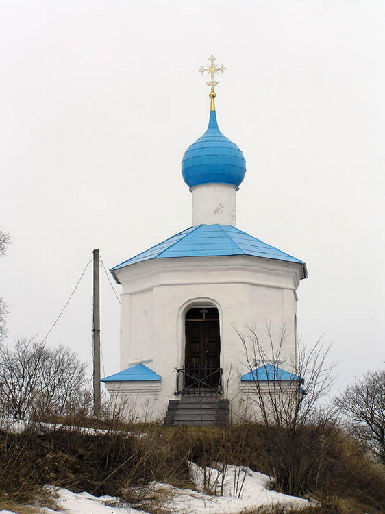 Часовня Четырёх Святителей на Снятной горе, Псков (Псков, город, Псковская область). фасады