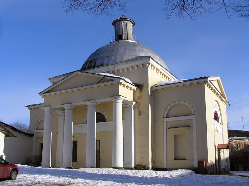 Псков. Старовознесенский монастырь. Церковь Рождества Пресвятой Богородицы. фасады