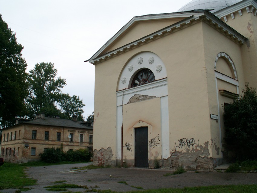 Псков. Старовознесенский монастырь. Церковь Рождества Пресвятой Богородицы. архитектурные детали