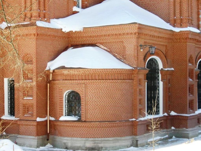 Сергиев Посад. Черниговский скит. Собор Черниговской-Гефсиманской иконы Божией Матери. архитектурные детали, Северный придел