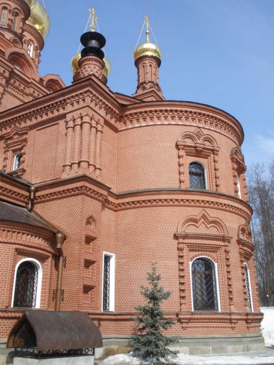 Черниговский скит. Собор Черниговской-Гефсиманской иконы Божией Матери, Сергиев Посад (Сергиево-Посадский городской округ, Московская область). архитектурные детали, Апсида