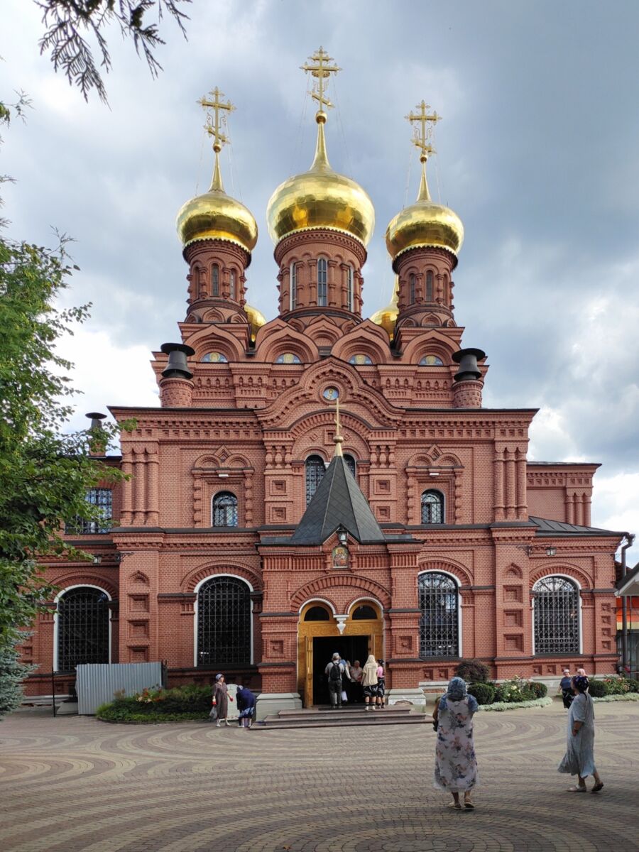 Черниговский скит. Собор Черниговской-Гефсиманской иконы Божией Матери, Сергиев Посад (Сергиево-Посадский городской округ, Московская область). фасады