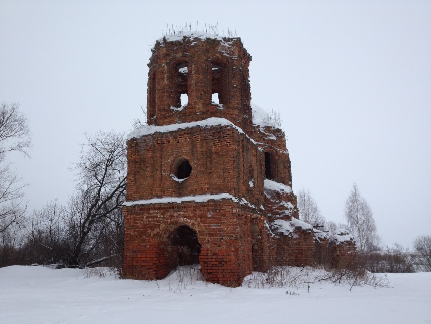Церковь Георгия Победоносца, Тугань (Сухиничский район, Калужская область). фасады