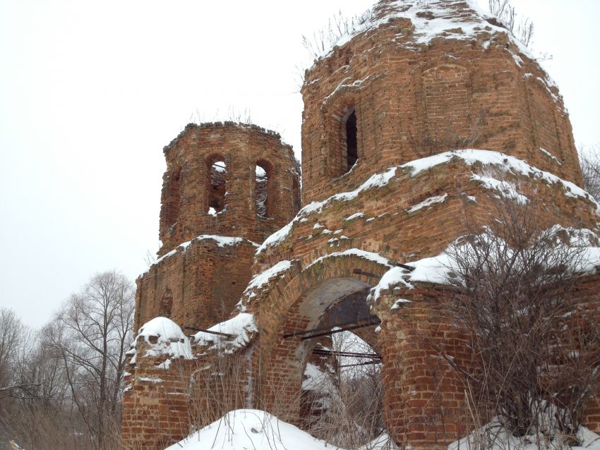 Церковь Георгия Победоносца, Тугань (Сухиничский район, Калужская область). фасады