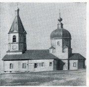 Церковь Благовещения Пресвятой Богородицы, Фото -не позднее 1980 г. Взято из книги "Памятники истории и культуры Горьковской области. под ред. Фадеева В.П. Волго-Вятское книжное издательство, 1981. стр. 258<br>, Смирново, Дивеевский район, Нижегородская область