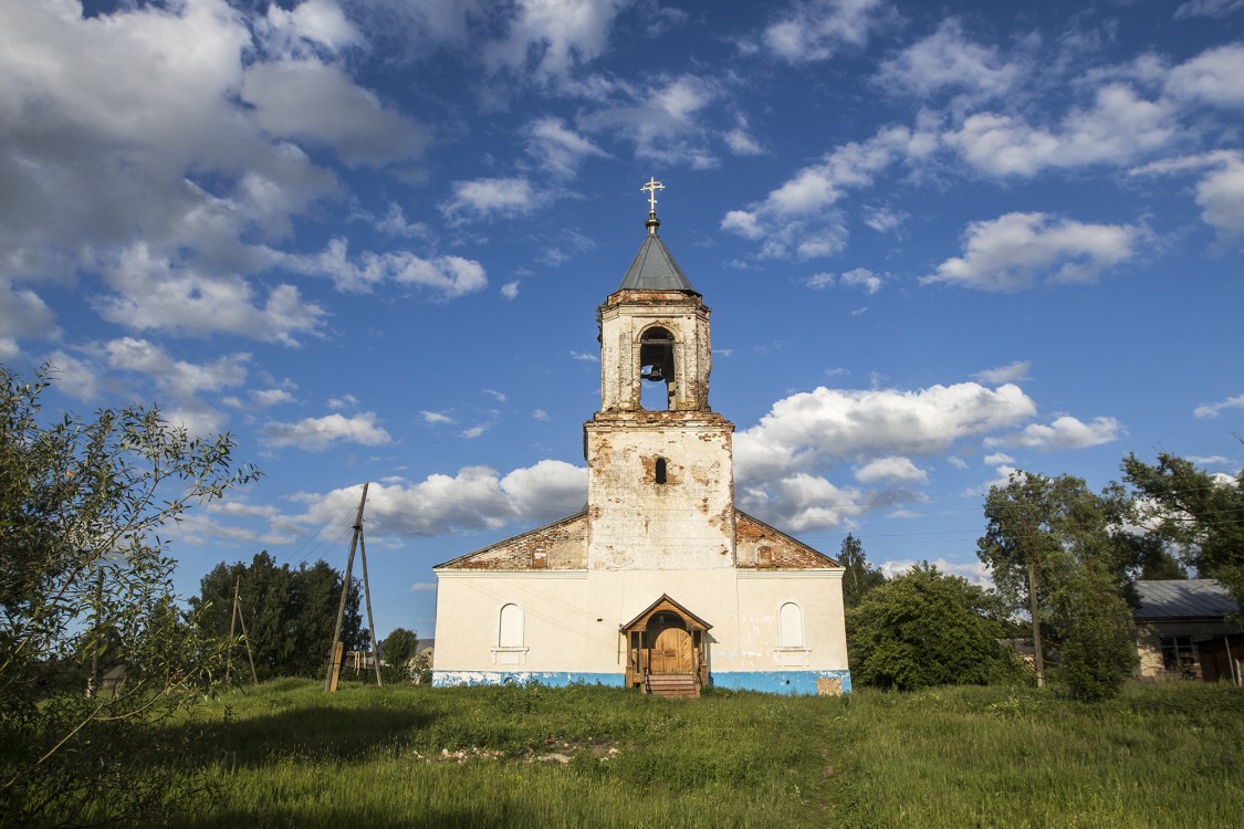 Атемасово. Церковь Николая Чудотворца. фасады